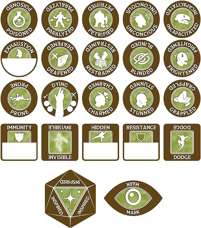 D&D Token Set