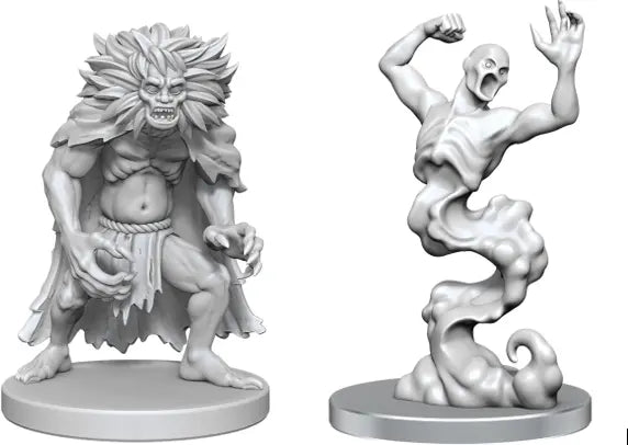 WizKids D&D Nolzur's Marvelous Miniatures: Classic Wight & Classic Wraith