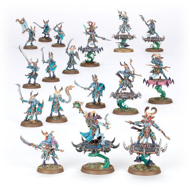 Spearhead: Disciples of Tzeentch – Tzaangor Warflock