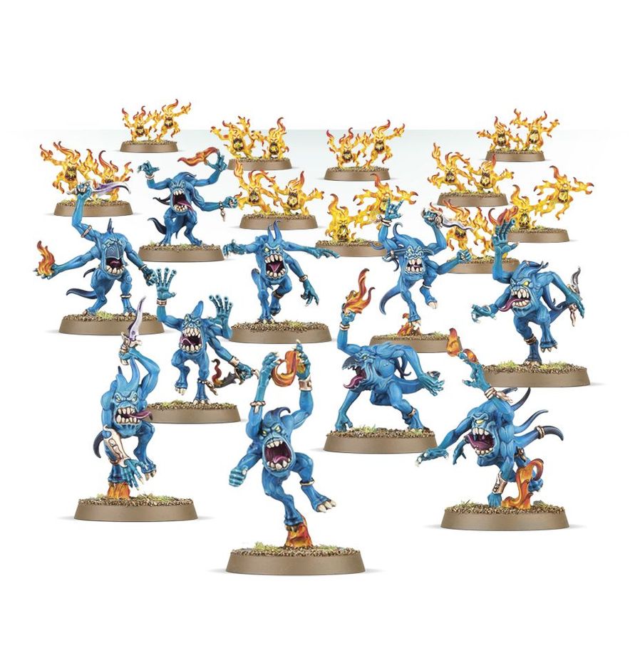 Blue Horrors and Brimstone Horrors