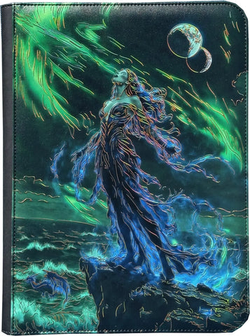 Lilithar, the Porcelain Eclipse Maggot Labs™ 9-Pocket Zippered Binder