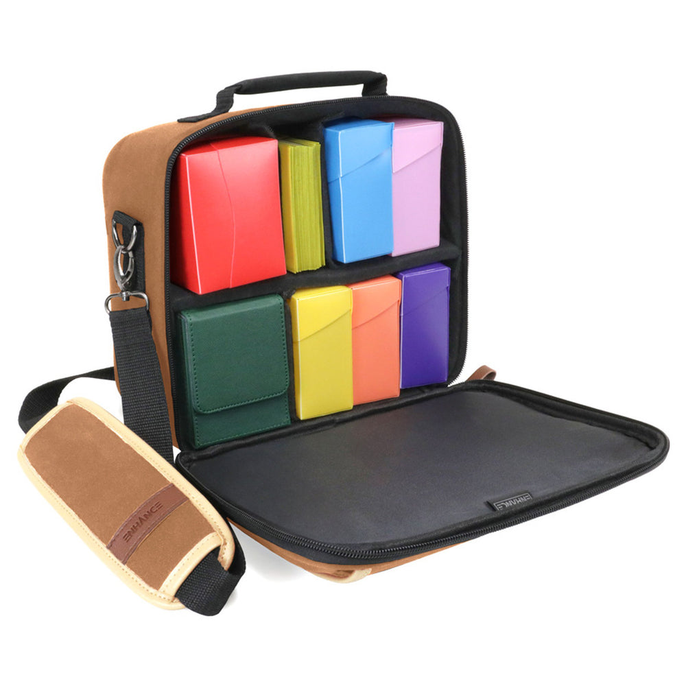Enhance: Designer Edition Compact TCG Deck Bag Tan