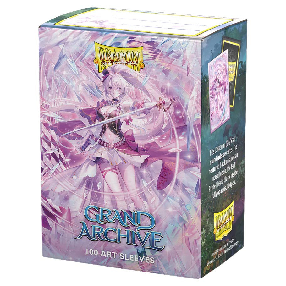 Deck Protector: Art: Dual Matte: Grand Archive: Merlin, Brilliant Vestige (100)