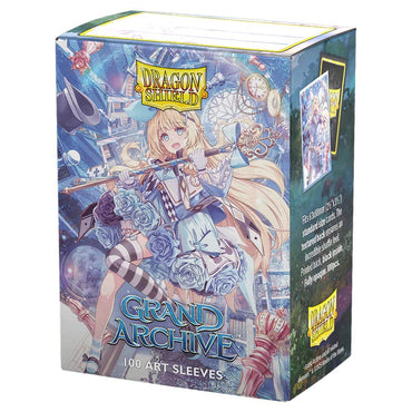 Deck Protector: Art: Dual Matte: Grand Archive: Alice, Golden Queen (100)