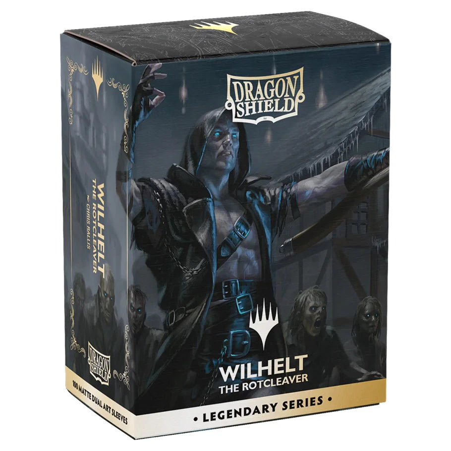 Deck Protector: Art: Dual Matte: Magic the Gathering: Legendary Series: Wilhelt, the Rotcleaver (100)