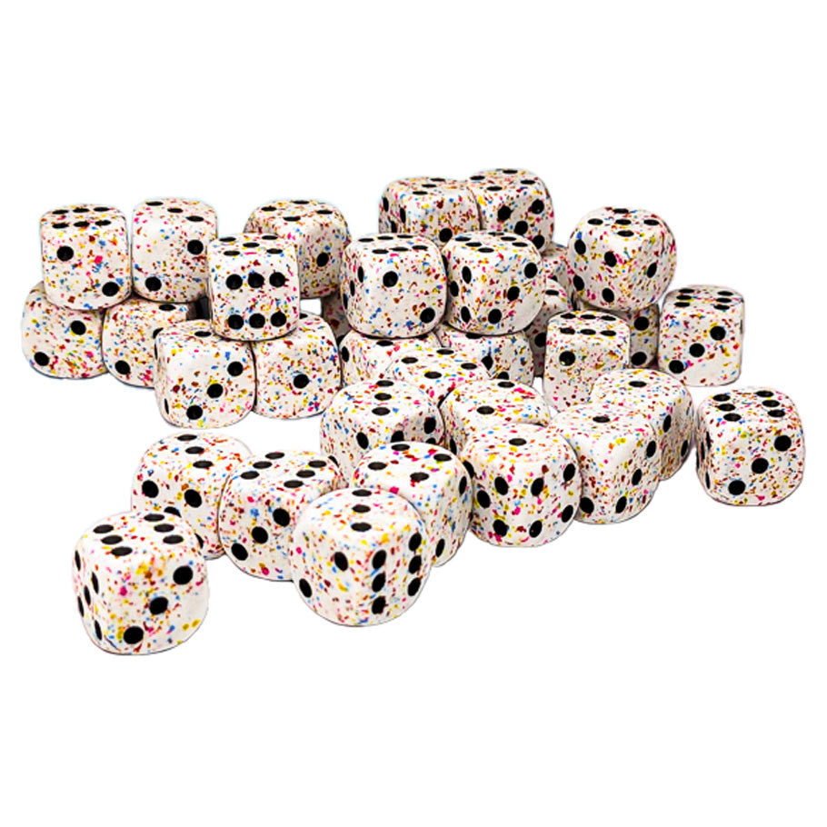 d6 Cube 12mm Speckled (36)