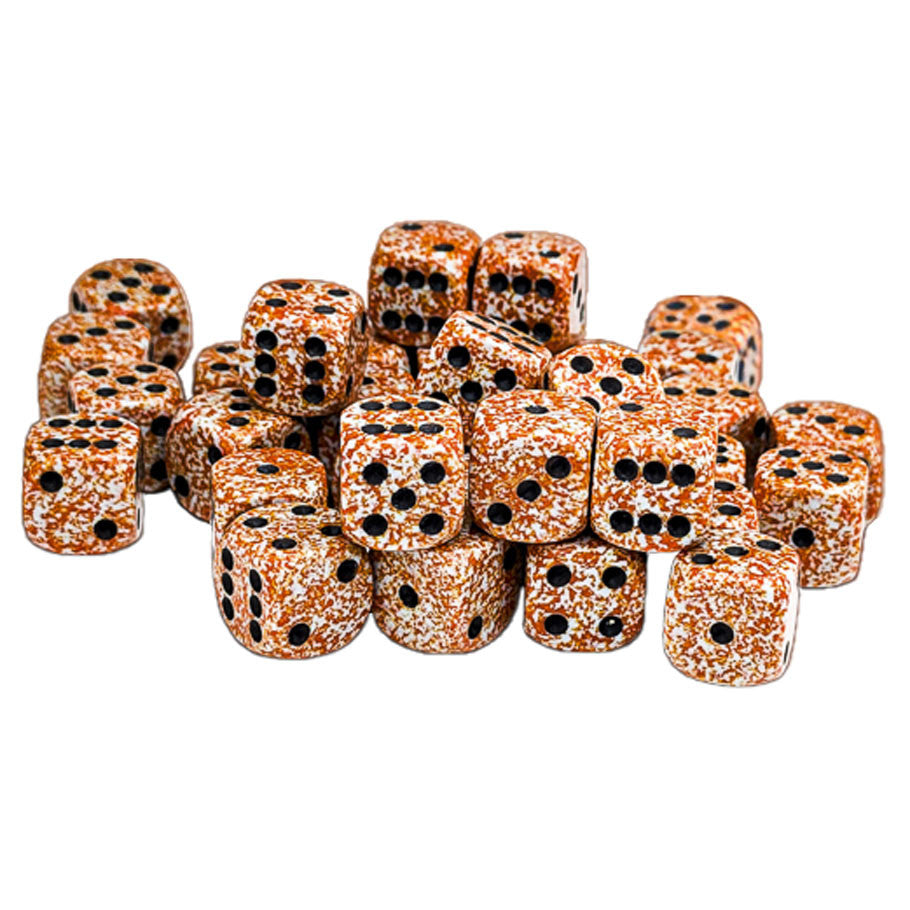 d6 Cube 12mm Speckled (36)