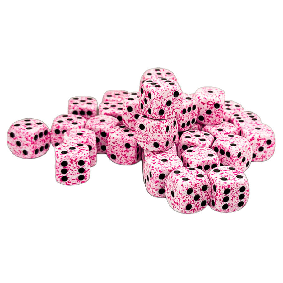d6 Cube 12mm Speckled (36)