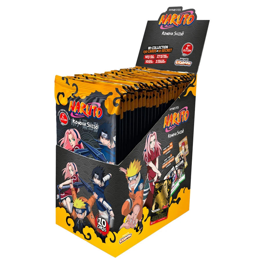 Naruto Mythos TCG: Set 1 2E: Konoha Shido Booster Pack