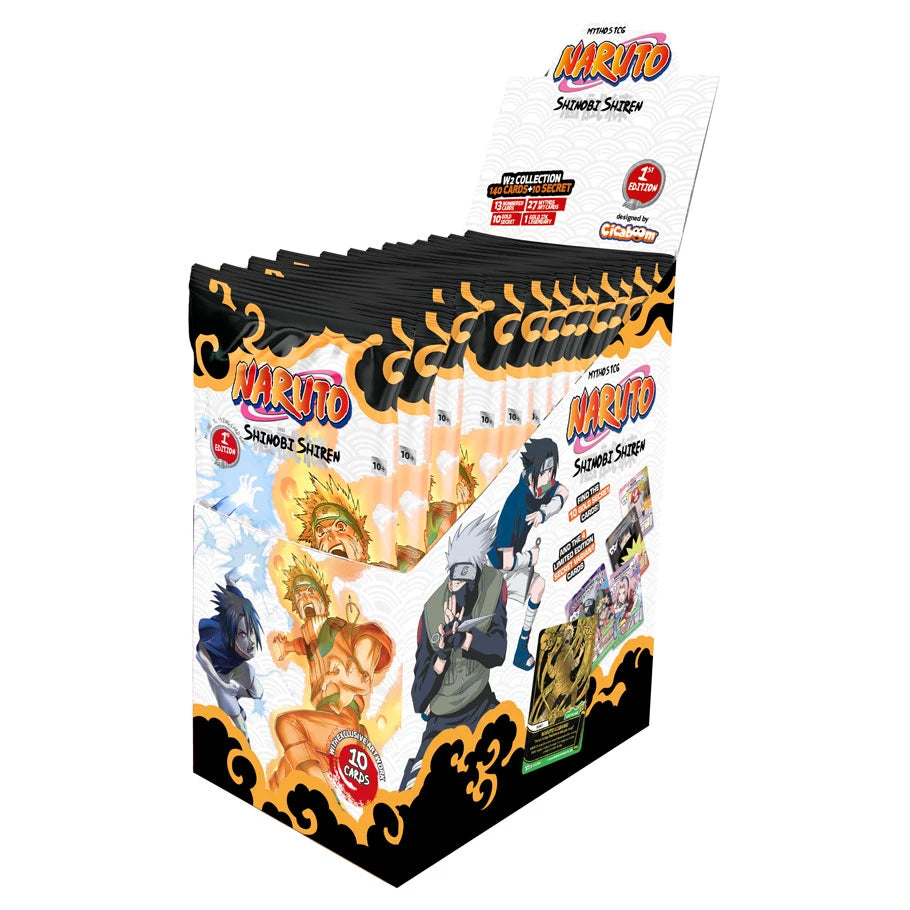 Naruto Mythos TCG: Set 2 1E: Shinobi Shiren Booster Pack