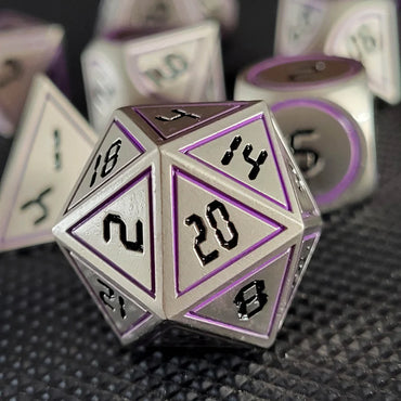 Corrupt Code Set of 7 Metal Dice