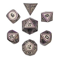 Corrupt Code Set of 7 Metal Dice