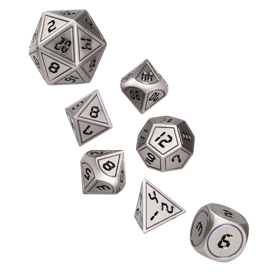 Corrupt Code Set of 7 Metal Dice