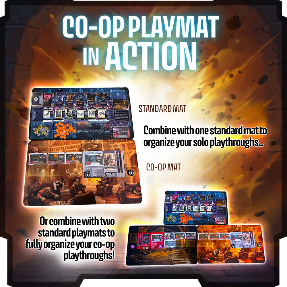 Dungeon Crawler Carl Unstoppable Co-op Playmat