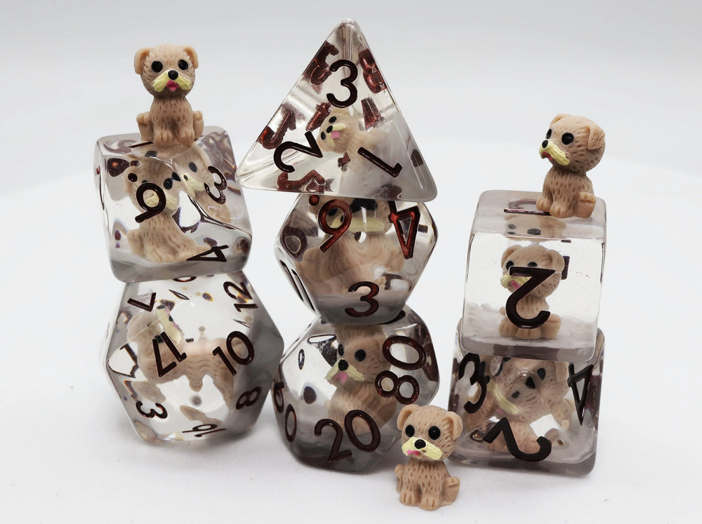 HAZEL THE GOOD DOGGO RPG DICE SET