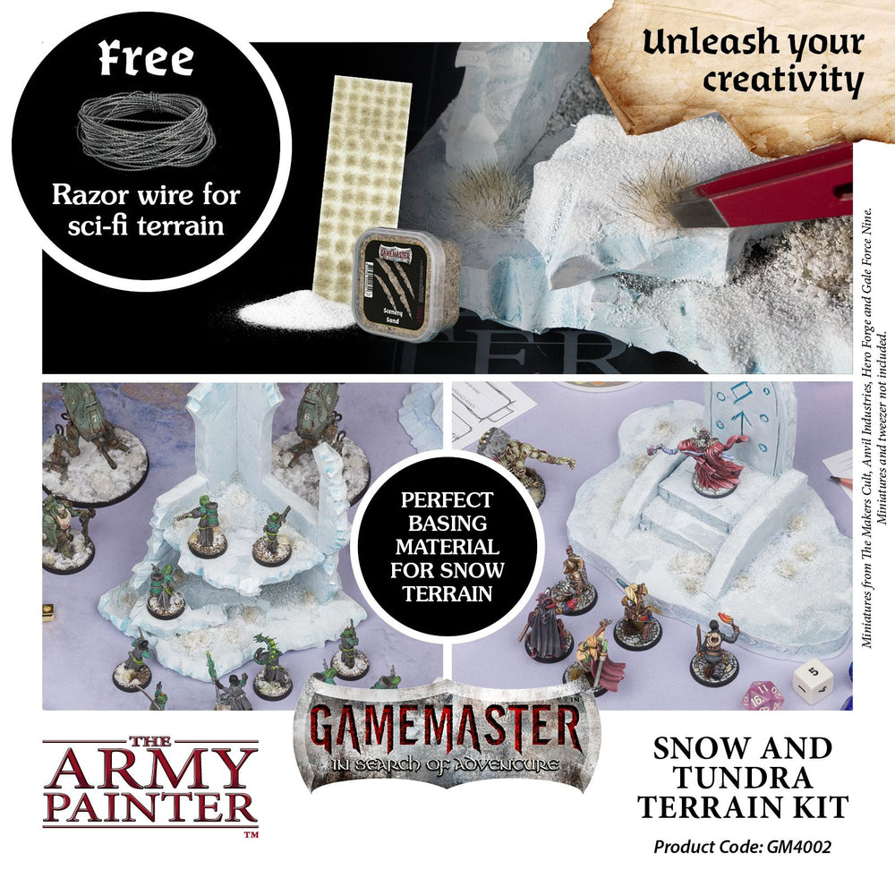 GAMEMASTER TERRAIN KIT: SNOW & TUNDRA