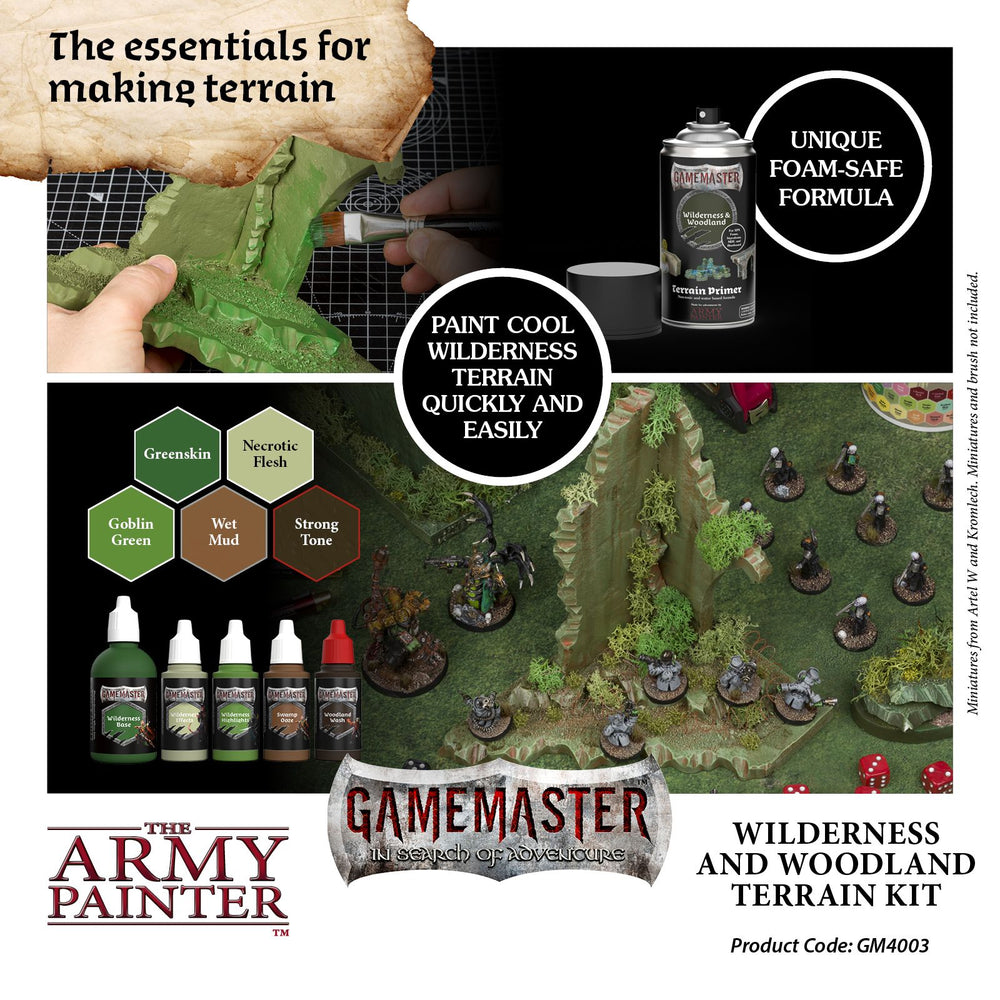 GAMEMASTER TERRAIN KIT: WILDERNESS & WOODLANDS