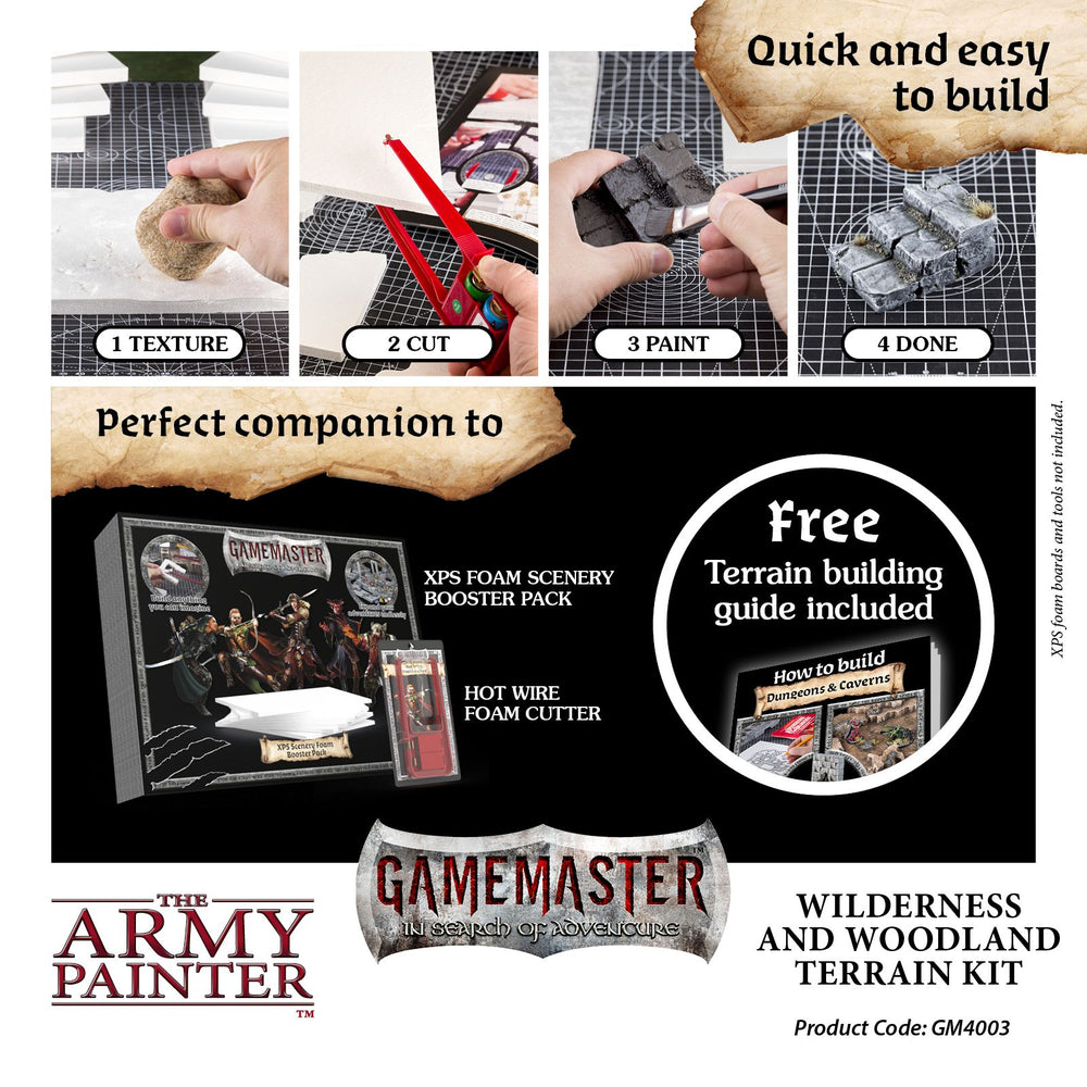 GAMEMASTER TERRAIN KIT: WILDERNESS & WOODLANDS