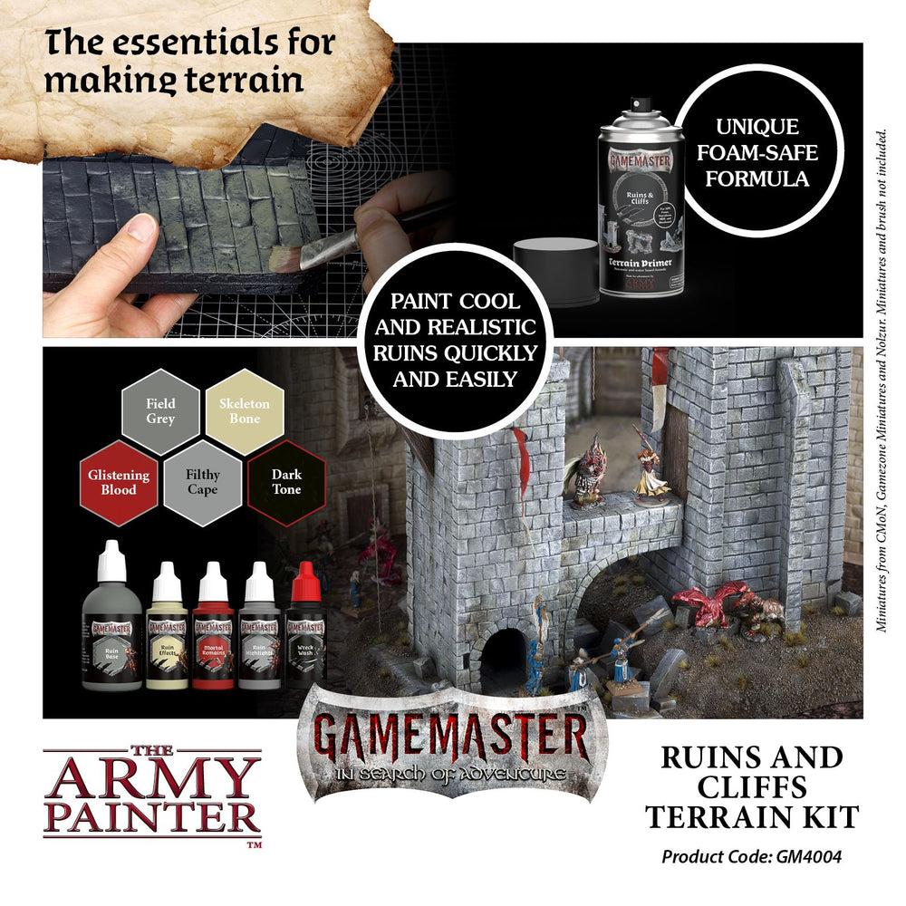 GAMEMASTER TERRAIN KIT: RUINS & CLIFFS