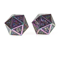 Fuck Yeah Set of 2 D20 Metal Dice