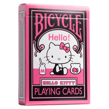 Playing Cards: Bicycle: Hello Kitty Black and Pink