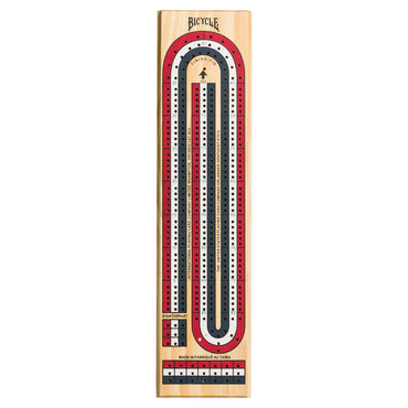Bicycle: Cribbage Board 3 Track Color Coded