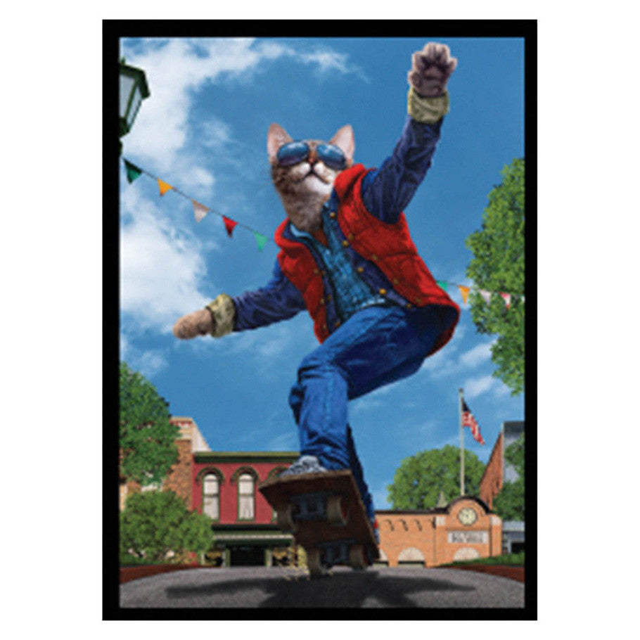Deck Protector: Double Matte White Core: Movie Cats: Cat to the Future (50)