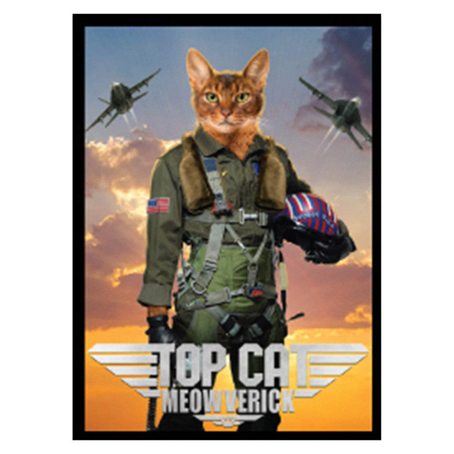 Deck Protector: Double Matte White Core: Movie Cats: Top Cat Meowverick (50)