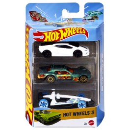 HOT WHEELS 3 CAR PACK ASSORTMENT