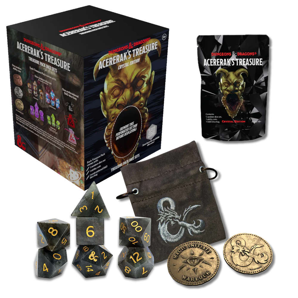 Dungeons & Dragons Acererak's Treasure Packs: Crystal Edition