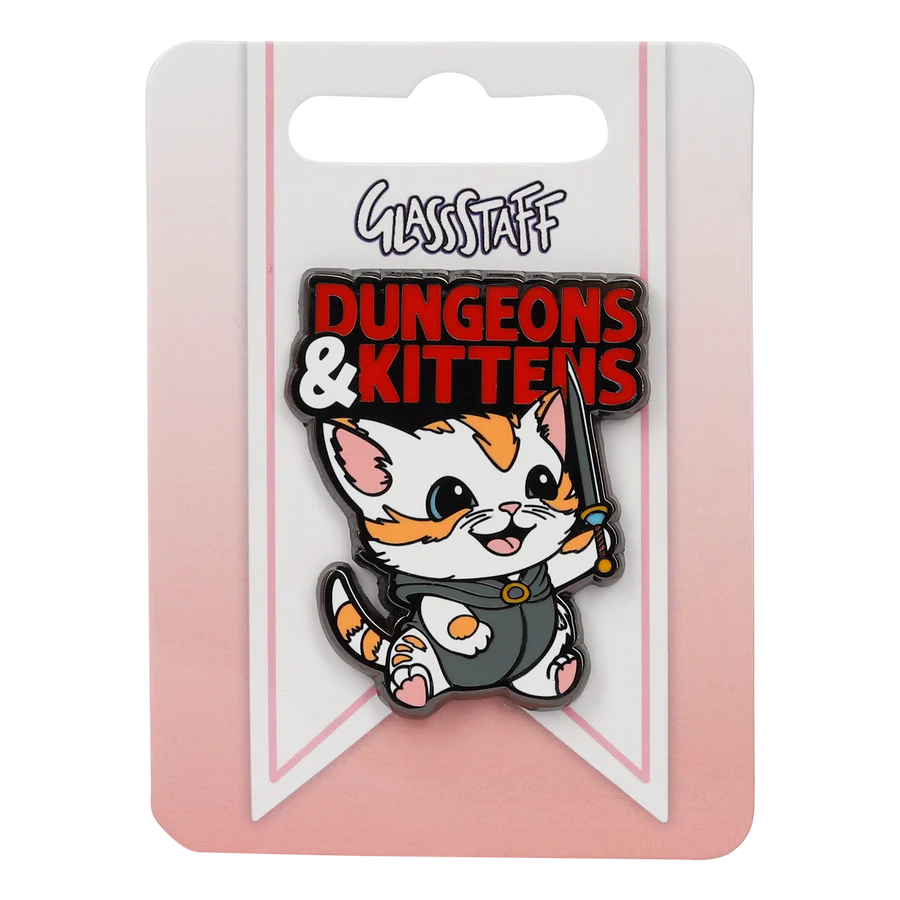 Dungeons & Kittens Enamel Pin