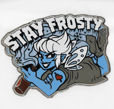 Dungeon Crawler Carl: Stay Frosty Enamel Pin