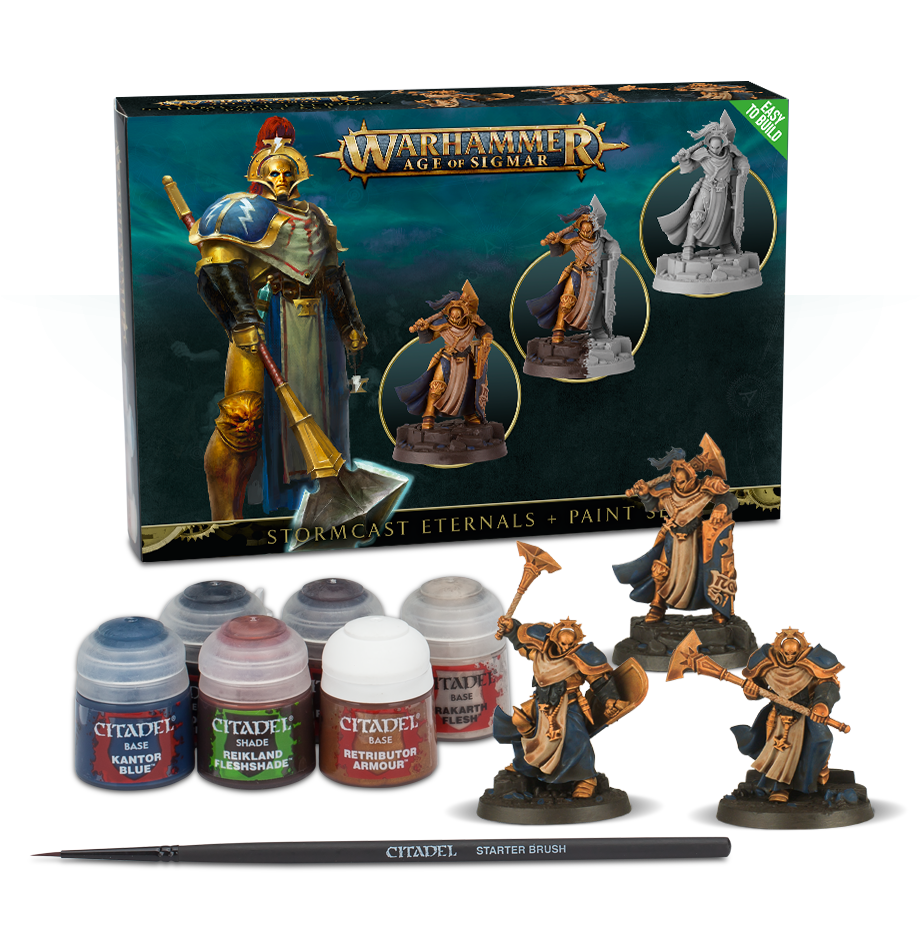 Stormcast Eternals + Paint Set