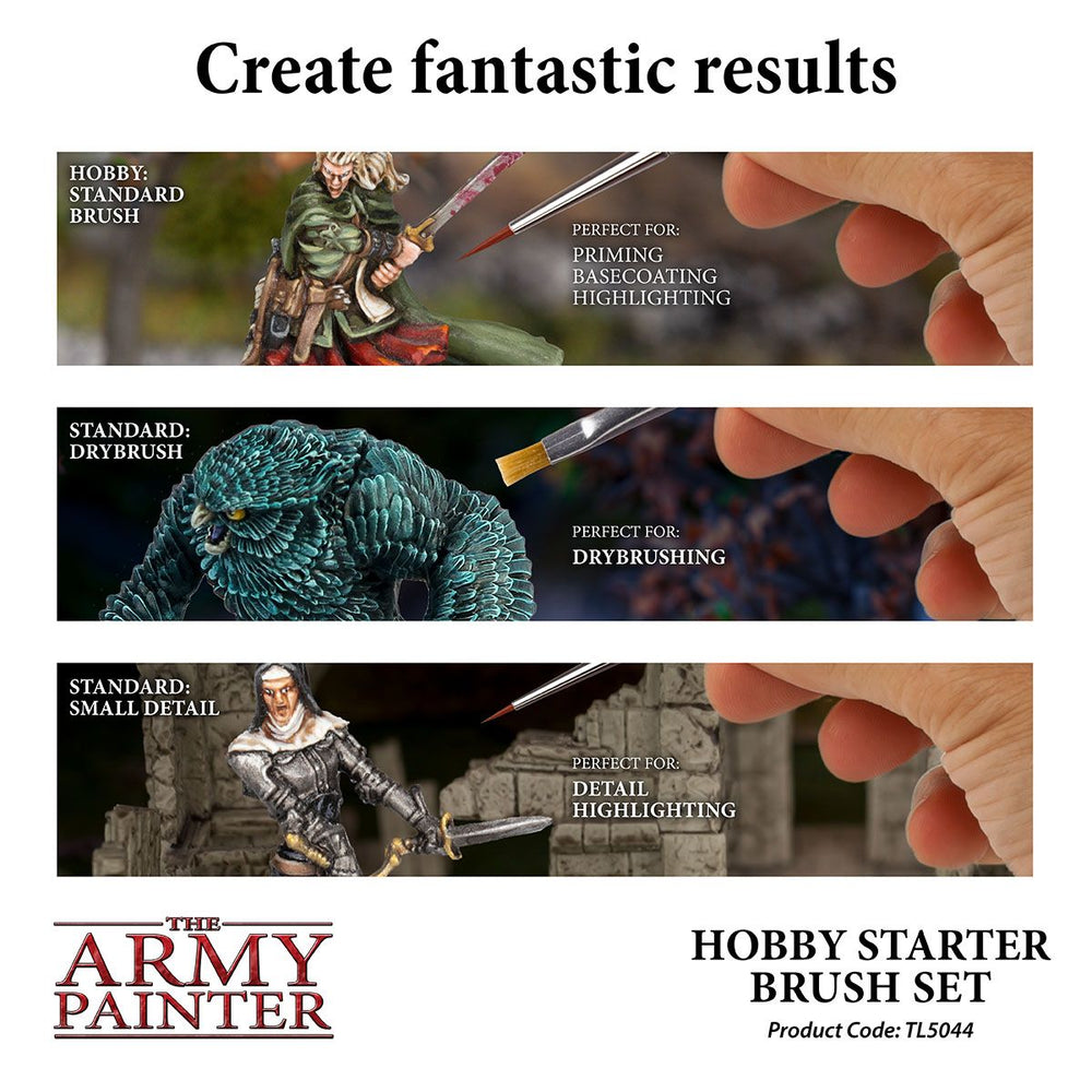 HOBBY STARTER BRUSH SET