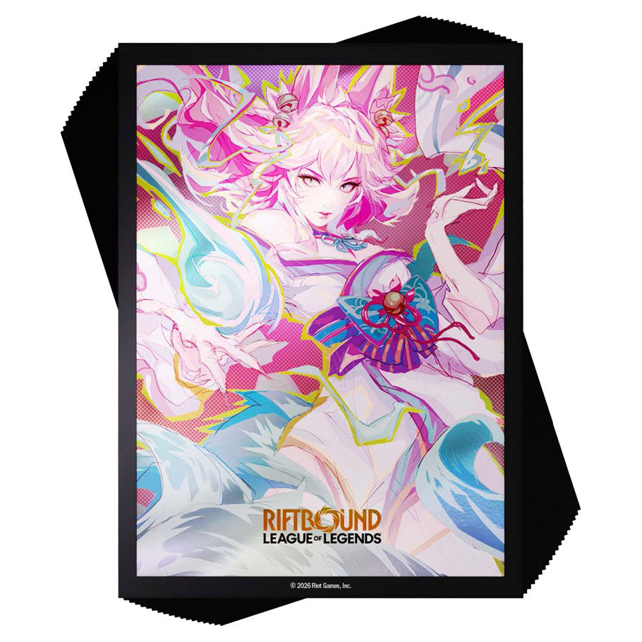 Deck Protector: Riftbound: Spiritforged: Spirit Blossom Ahri (100)