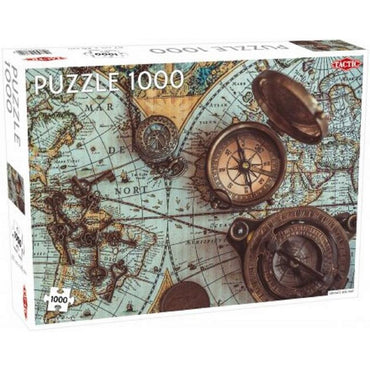 Vintage Sea Map 1000 Piece Puzzle