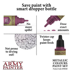 WARPAINTS METALLICS: METALLIC COLOURS PAINT SET