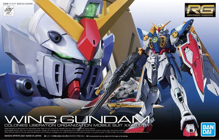 Gunpla: Real Grade 1/144 - Mobile Suit Gundam Wing, #35 Wing Gundam