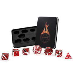 War Cry Metal RPG Dice Set