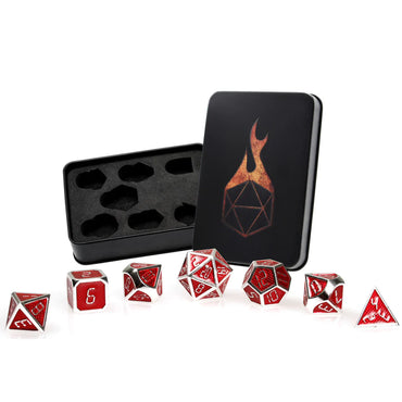 War Cry Metal RPG Dice Set