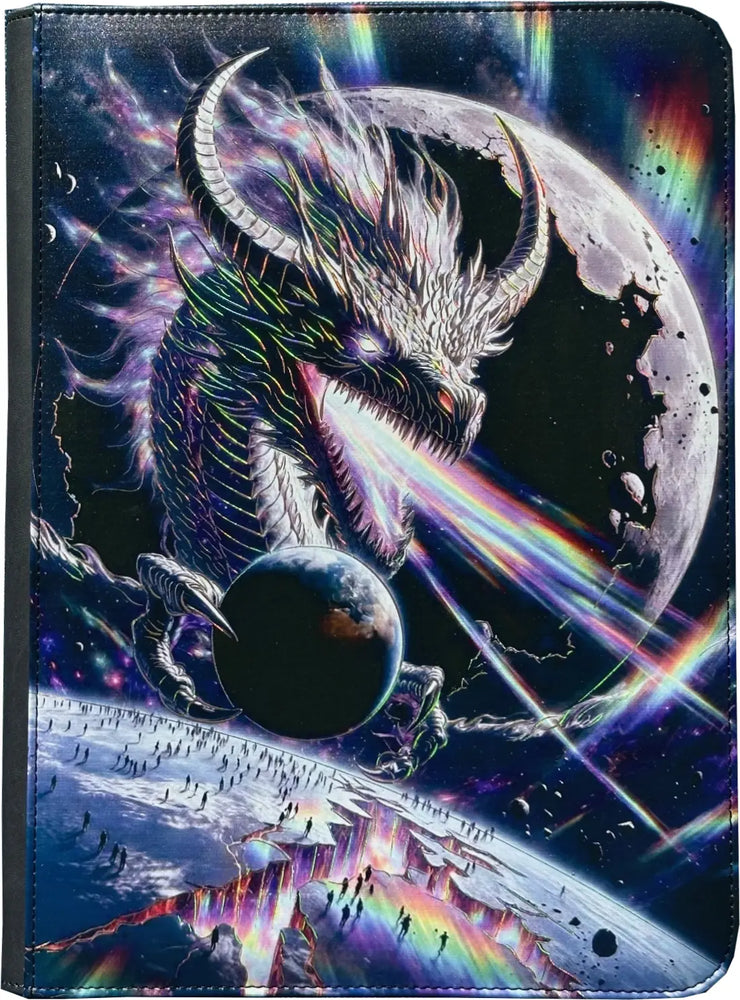 Lunar Maw - The Earth Devourer Maggot Labs™ 9-Pocket Zippered Binder