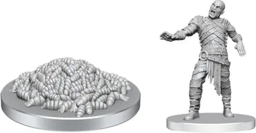 WizKids D&D Nolzur's Marvelous Miniatures: Swarm of Rot Grubs & Rot Grub Victim