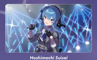 Ultra PRO Play Mat Stitched hololive OFFICIAL CARD GAME - Hoshimachi Suisei