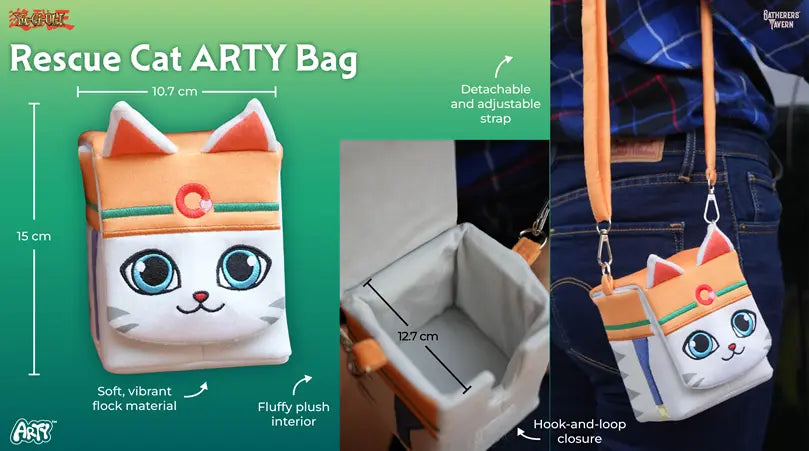 Gatherers' Tavern Yu-Gi-Oh Arty Bag - Rescue Cat