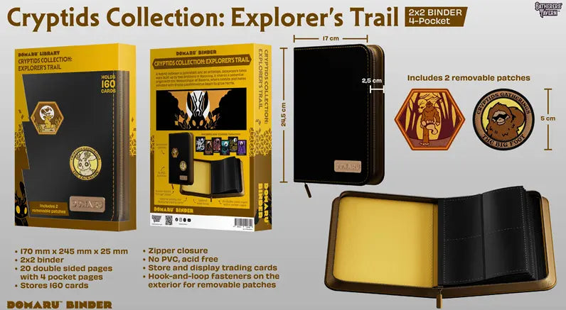Gatherers' Tavern 4 PKT Domaru Binder Cryptide Collection - Explorer's Tail