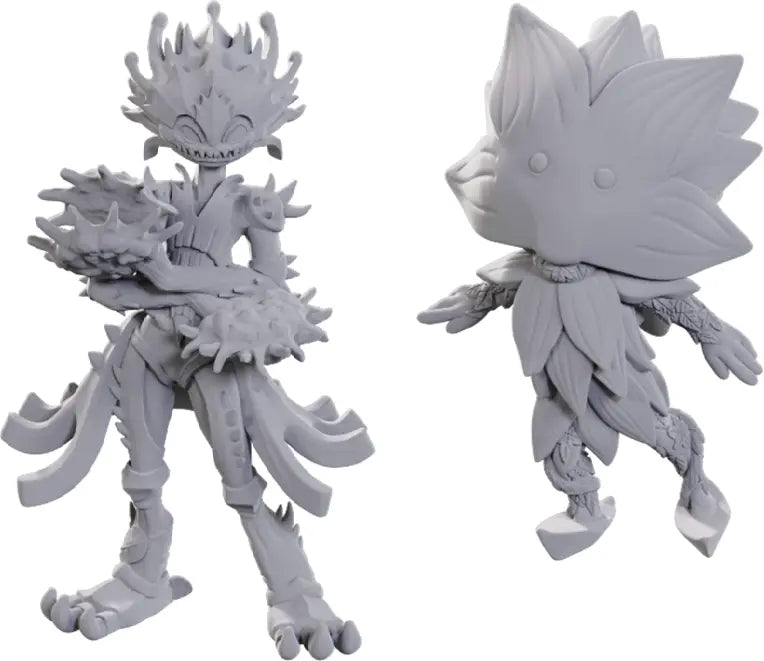 WizKids Pathfinder Battles Deep Cuts: Lotus Leshy and Flytrap Leshy