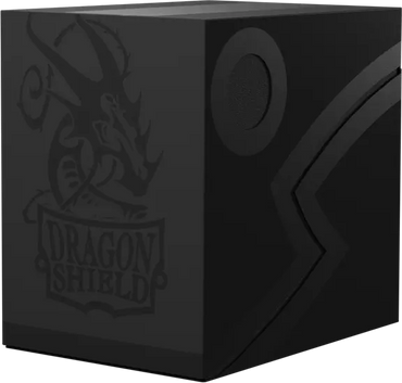 Dragon Shield Double Deck Shell Deck Box Black/Black