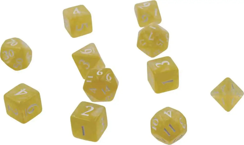 Eclipse: Poly 11 Dice Set- Lemon Yellow