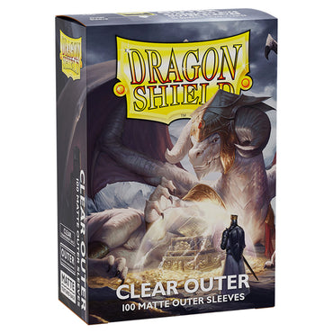 Deck Protector: Dragon Shield: Outer Sleeves: Matte: Clear (100)