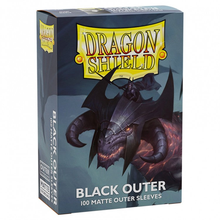 Dragon Shield: Outer Sleeves: Matte: Black